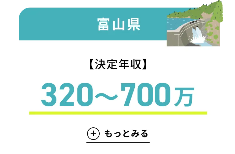 富山県の転職事例グラフ
