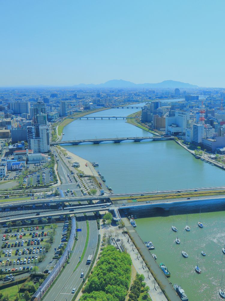 新潟の街並み